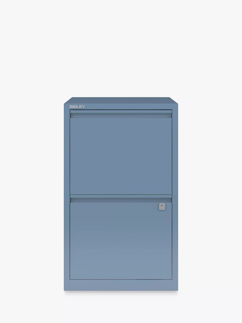 Bisley 2 drawer steel filing cabinet - British product
