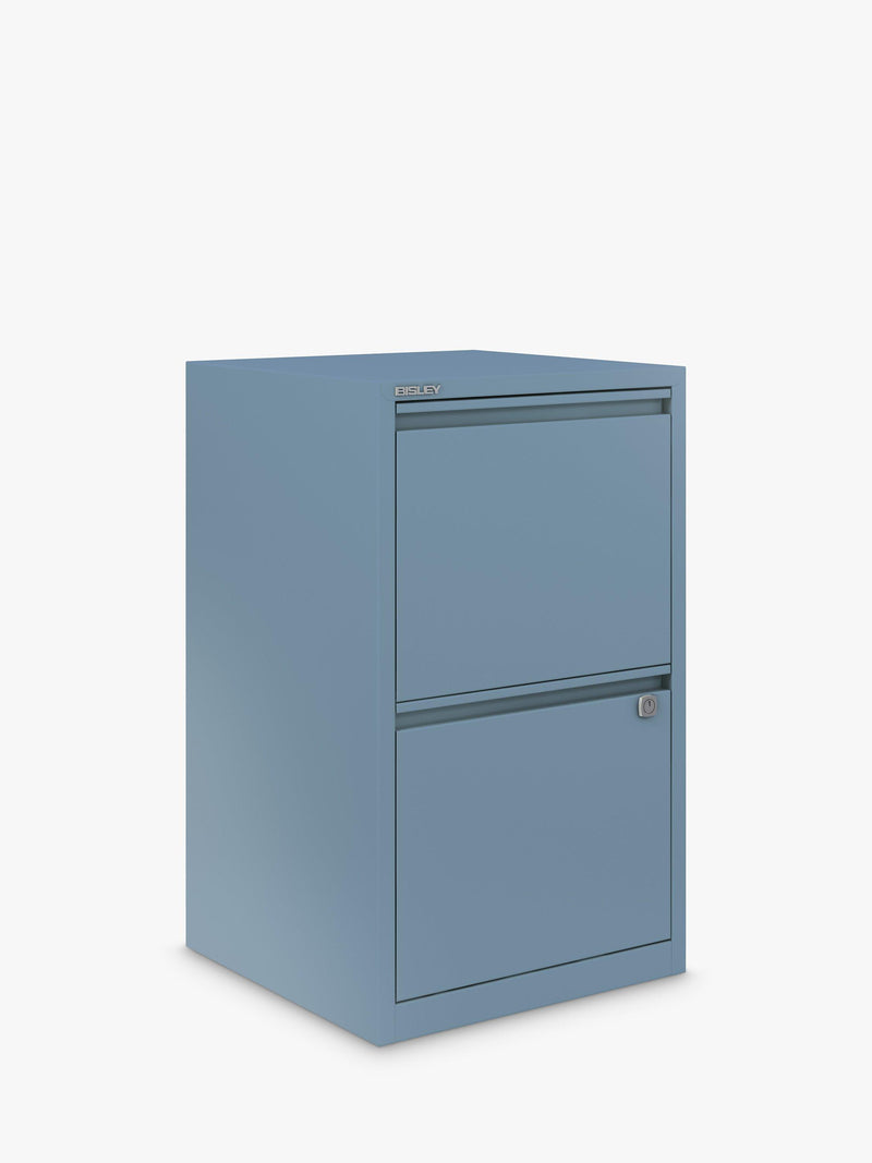 Bisley 2 drawer steel filing cabinet - British product