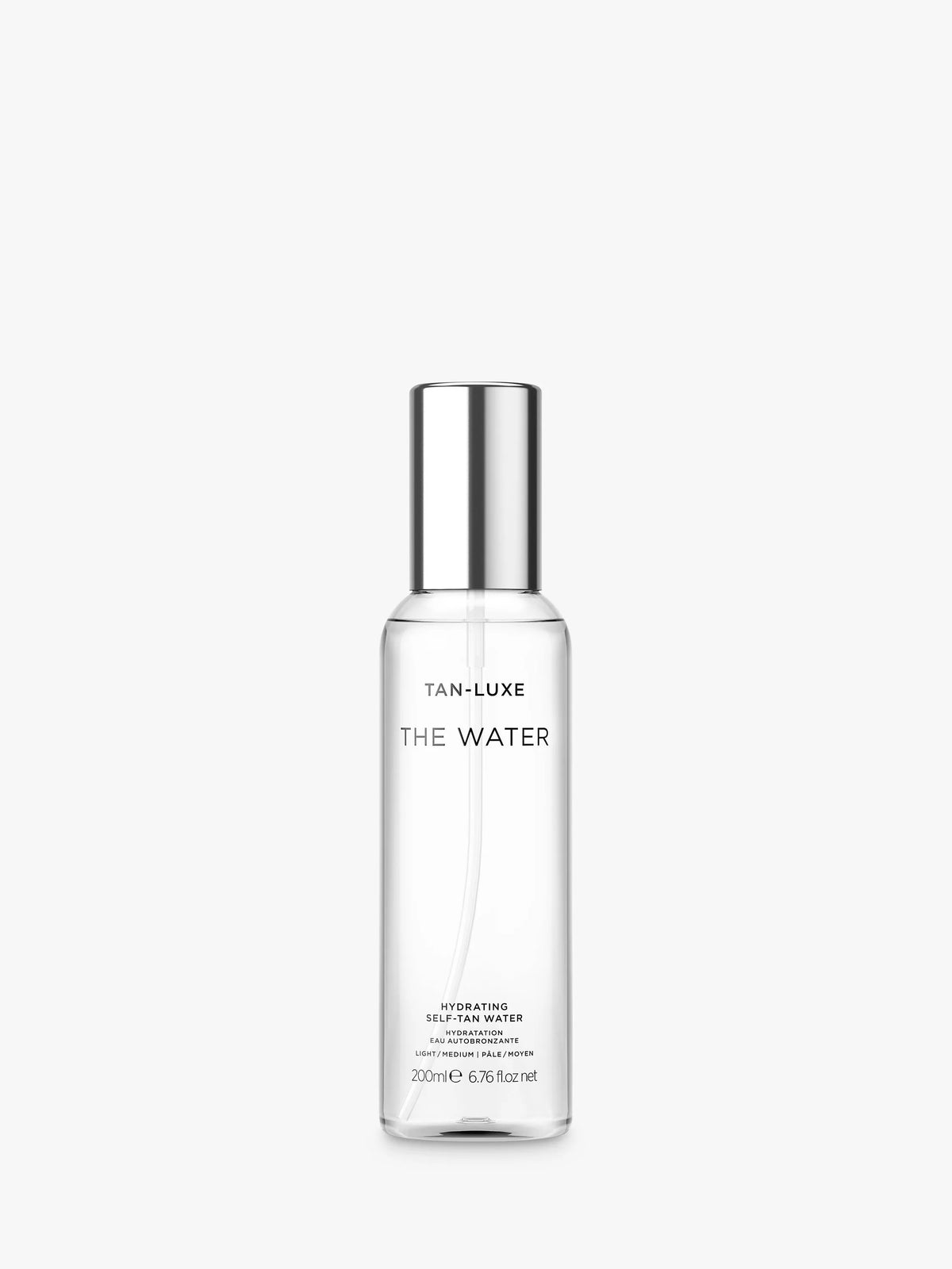 Tan-Luxe The Water self-tanning mist 200ml, imported from the UK