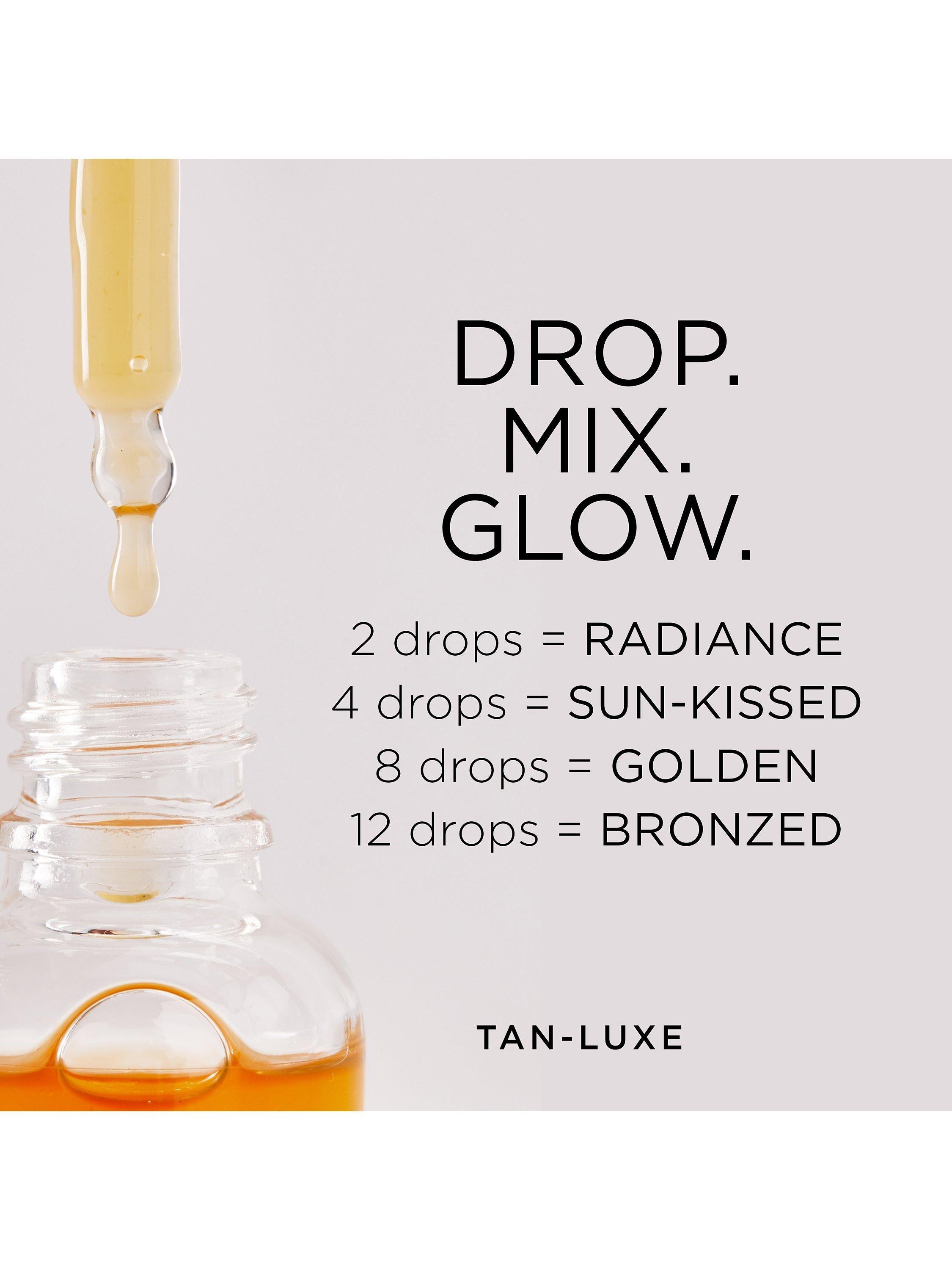 Tan-Luxe Face Illuminating Self-Tan Drops 30ml (British brand)