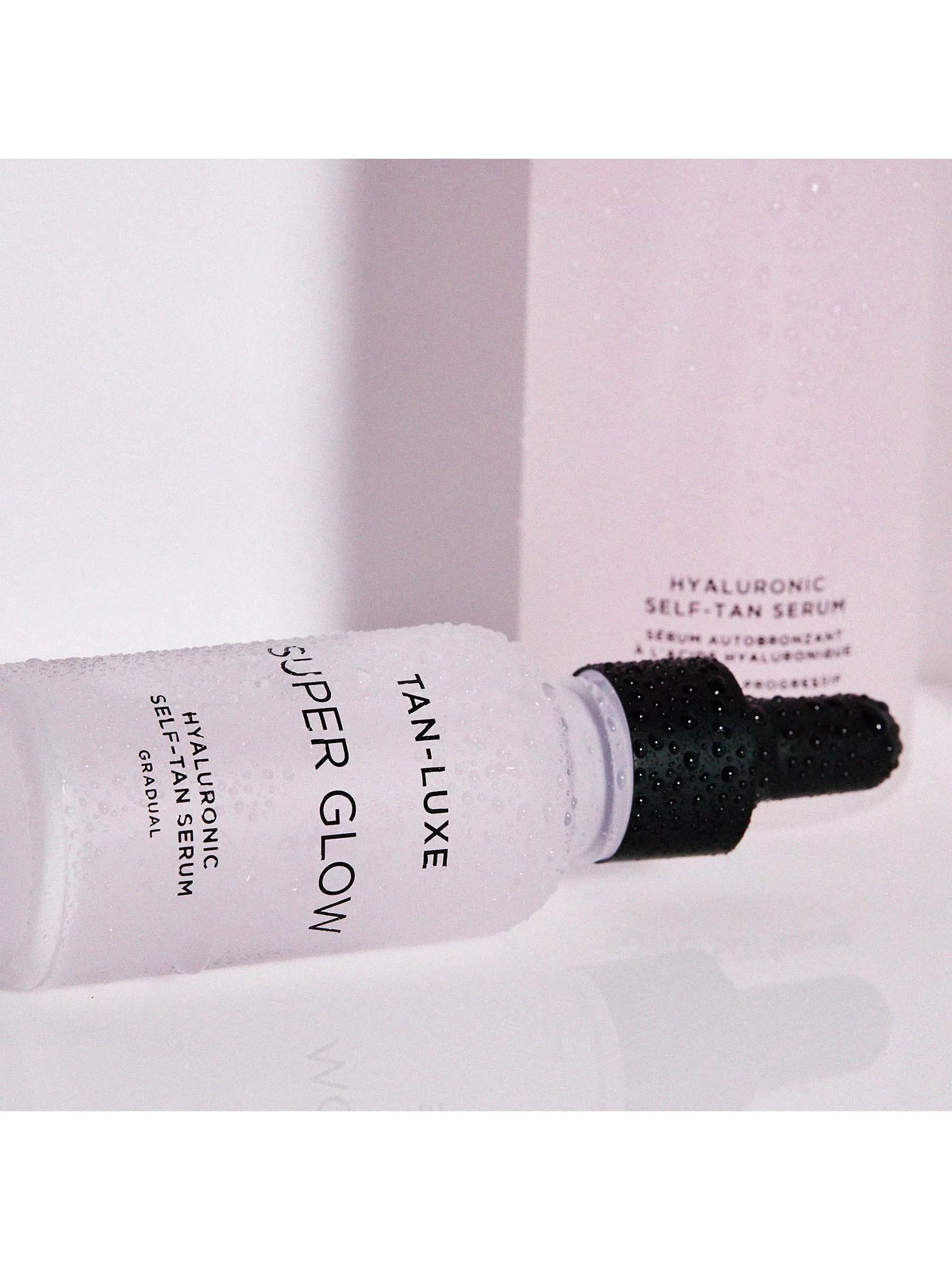 Tan-Luxe Super Glow hyaluronic self-tan serum 30ml - British product