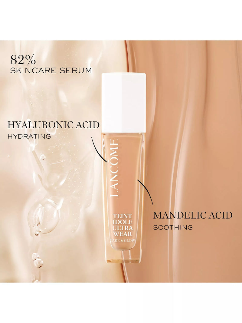 Lancôme Teint Idole Ultra Wear Care & Glow foundation, UK version