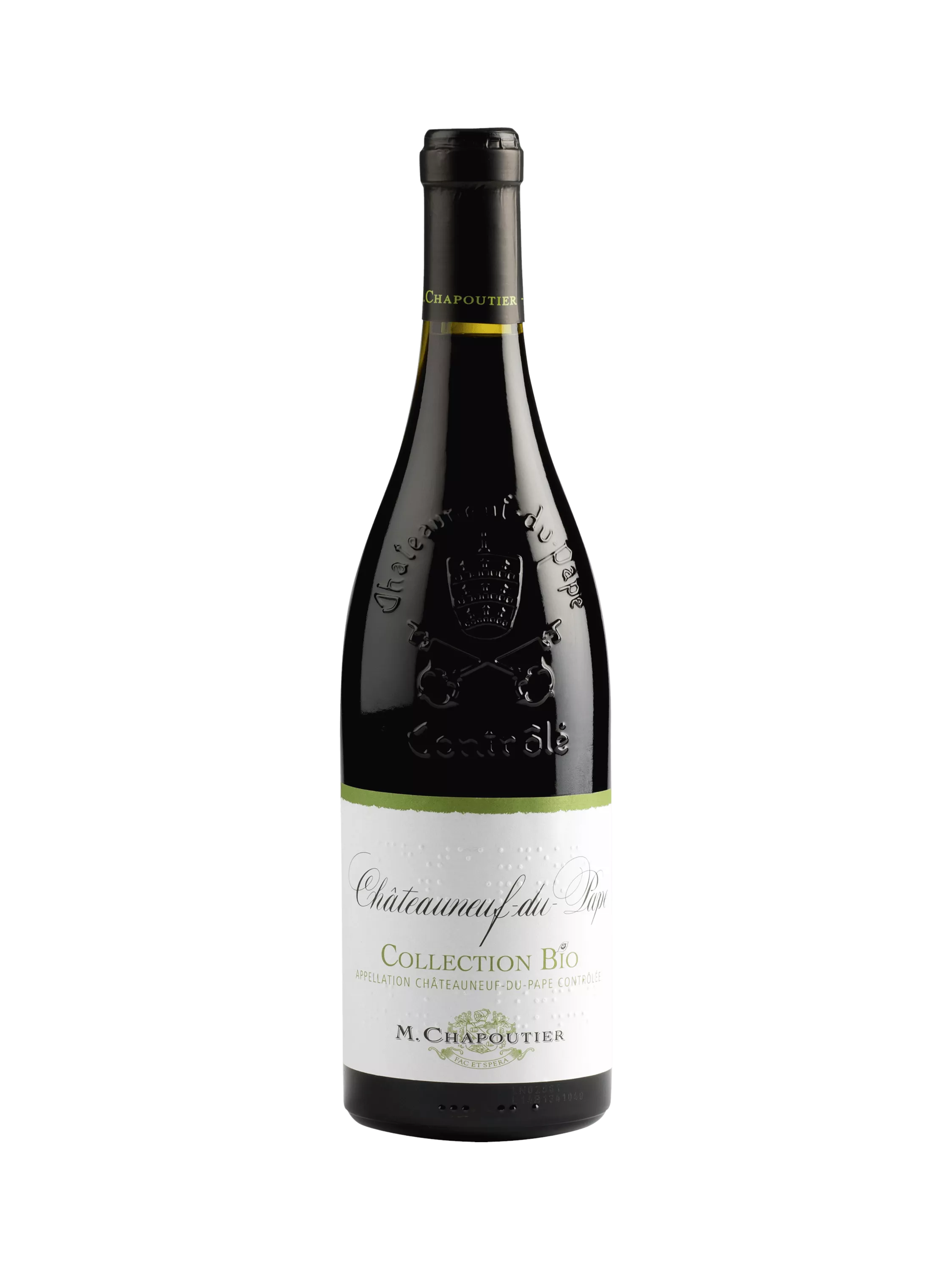 M. Chapoutier Chateauneuf du Pape 2020 red wine 75cl (British brand)