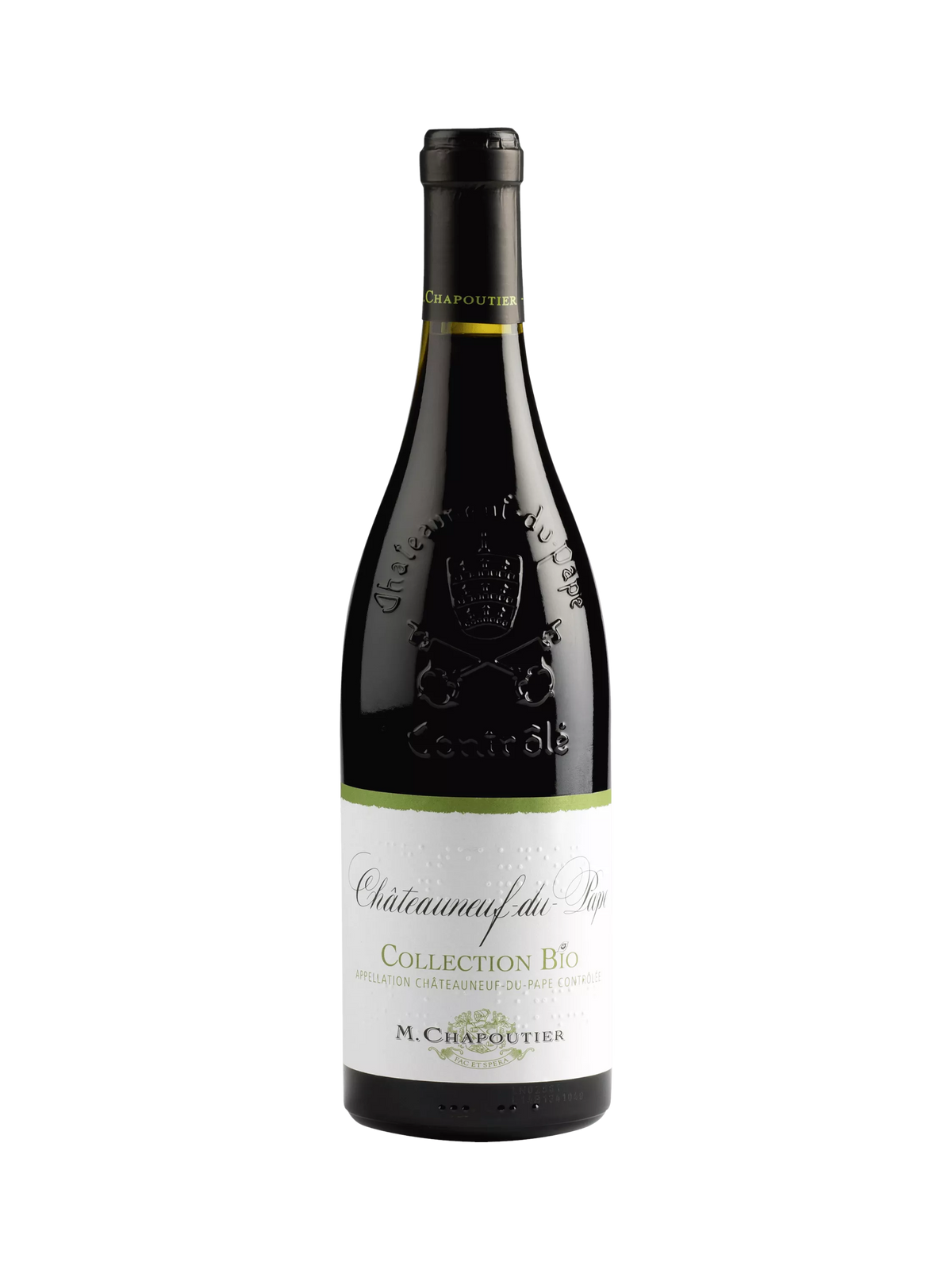M. Chapoutier Chateauneuf du Pape 2020 red wine 75cl (British brand)