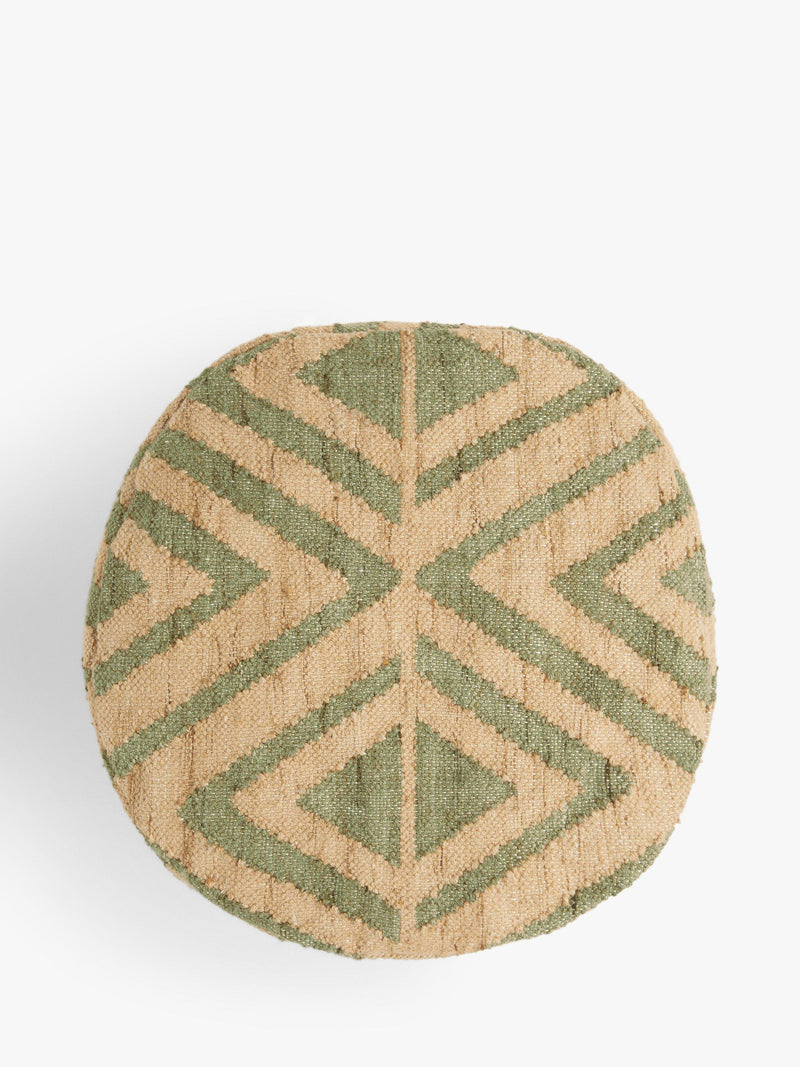 John Lewis outdoor faux jute pouffe, UK version