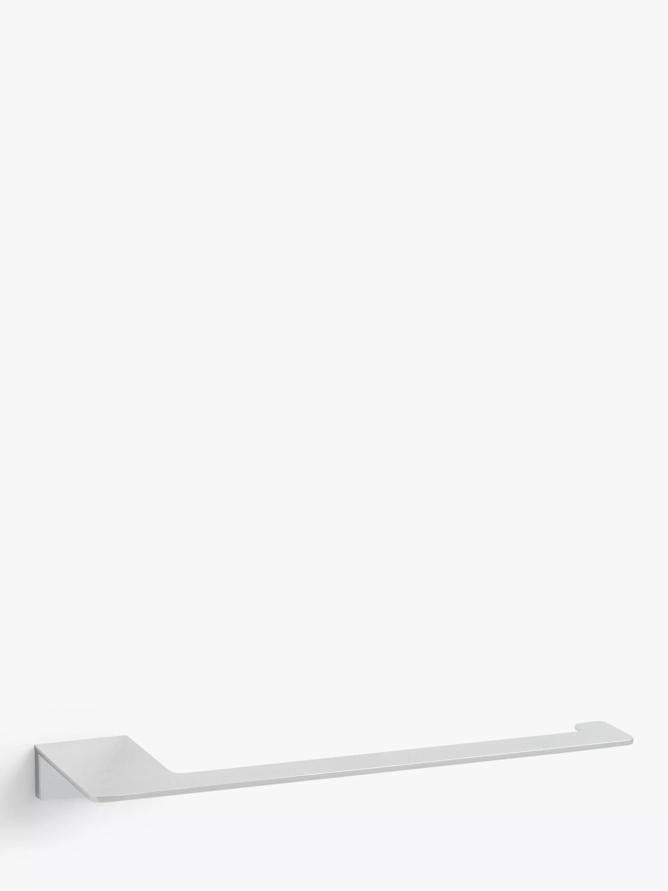 John Lewis silver metal towel rail 23.5cm, imported from the UK