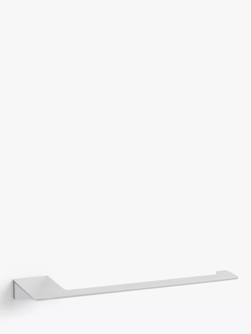 John Lewis silver metal towel rail 23.5cm, imported from the UK
