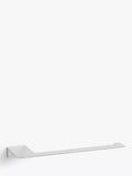 John Lewis silver metal towel rail 23.5cm, imported from the UK