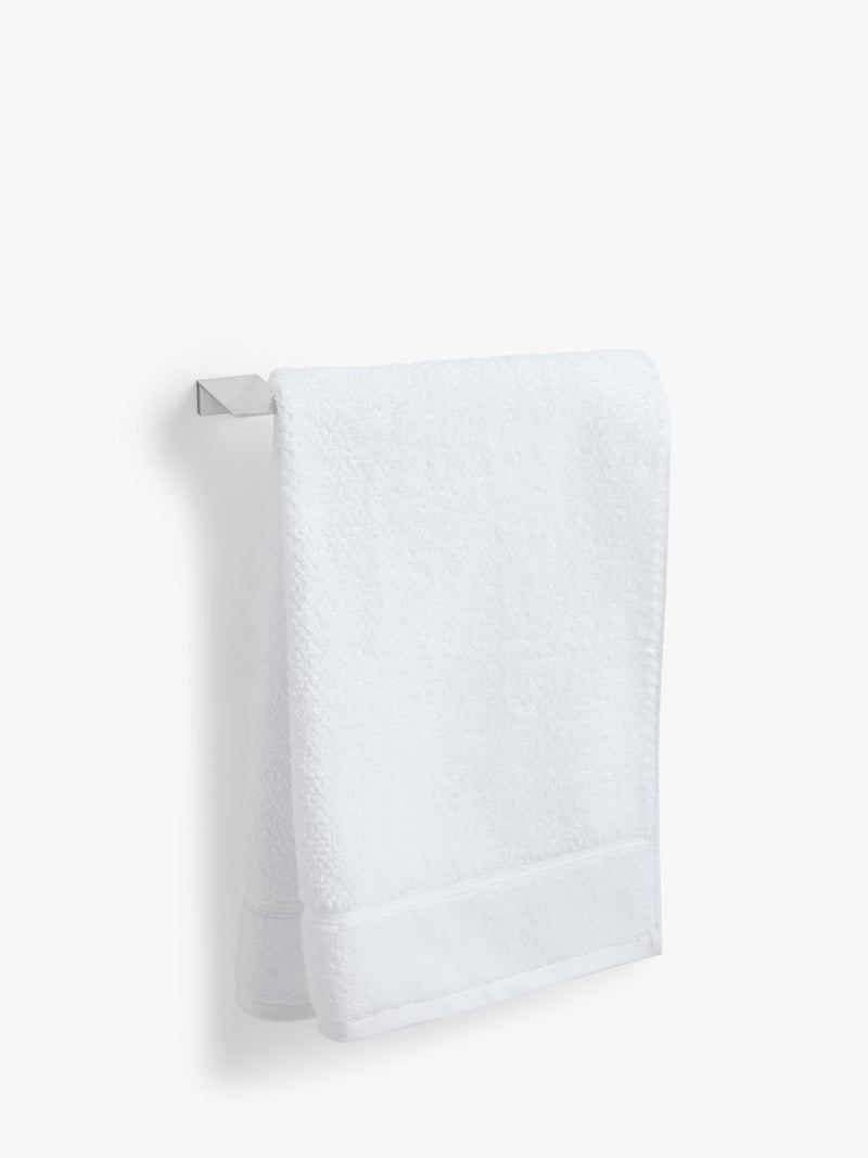 John Lewis silver metal towel rail 23.5cm, imported from the UK