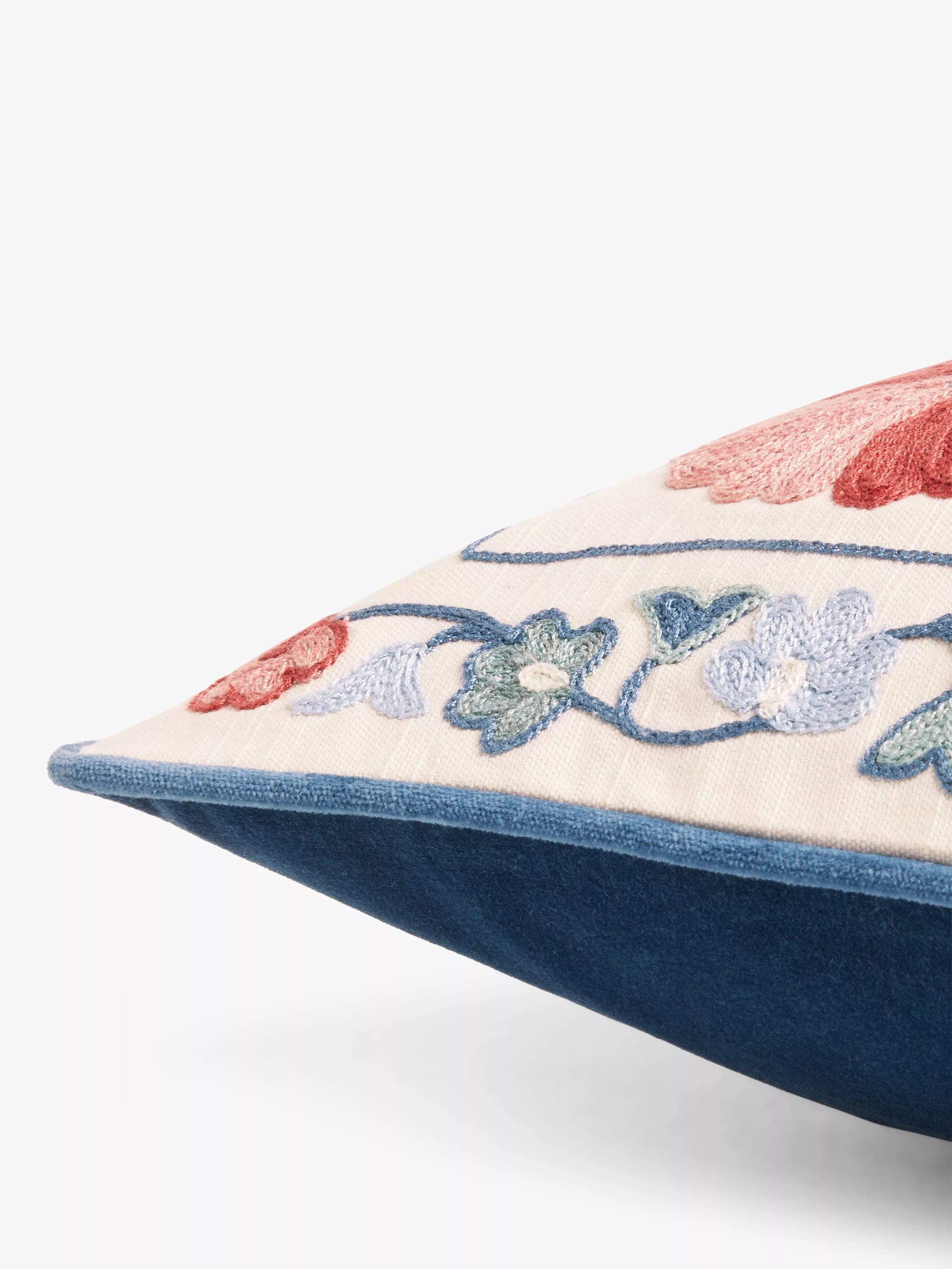 John Lewis Suzani floral cushion 50x50cm - British product