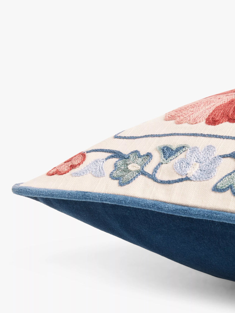 John Lewis Suzani floral cushion 50x50cm - British product
