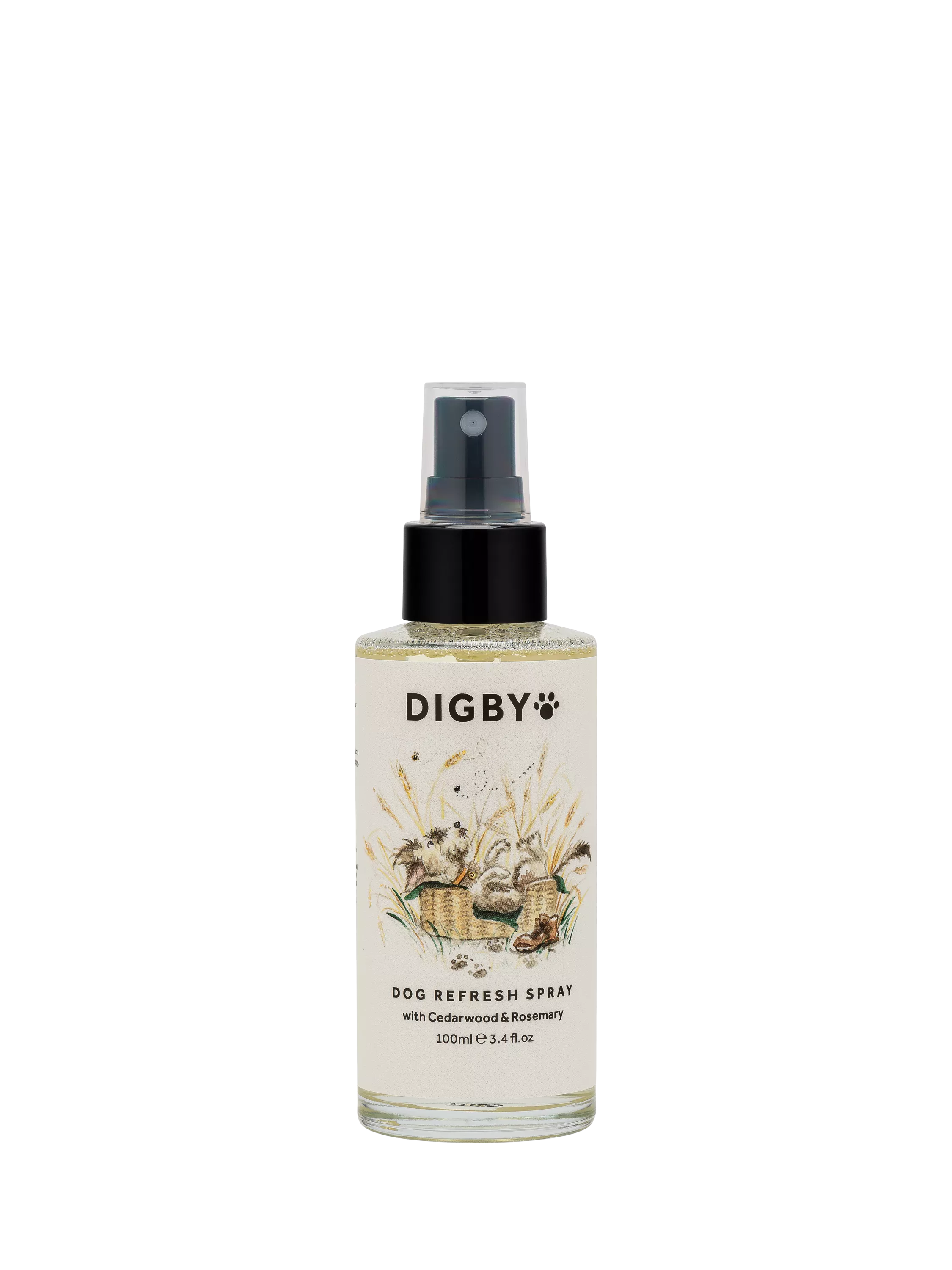 Bramley Digby Refresh Spray dog flea and tick repellent - British product