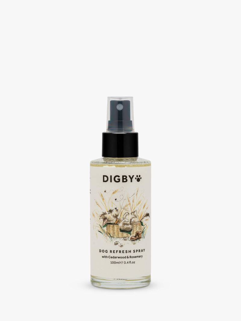 Bramley Digby Refresh Spray dog flea and tick repellent - British product