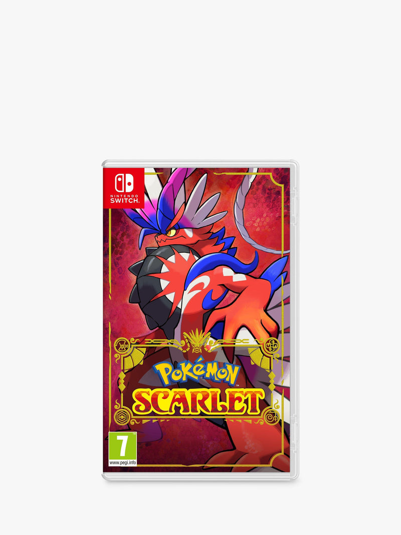 Pokémon Scarlet Nintendo Switch videospill, importert fra Storbritannia