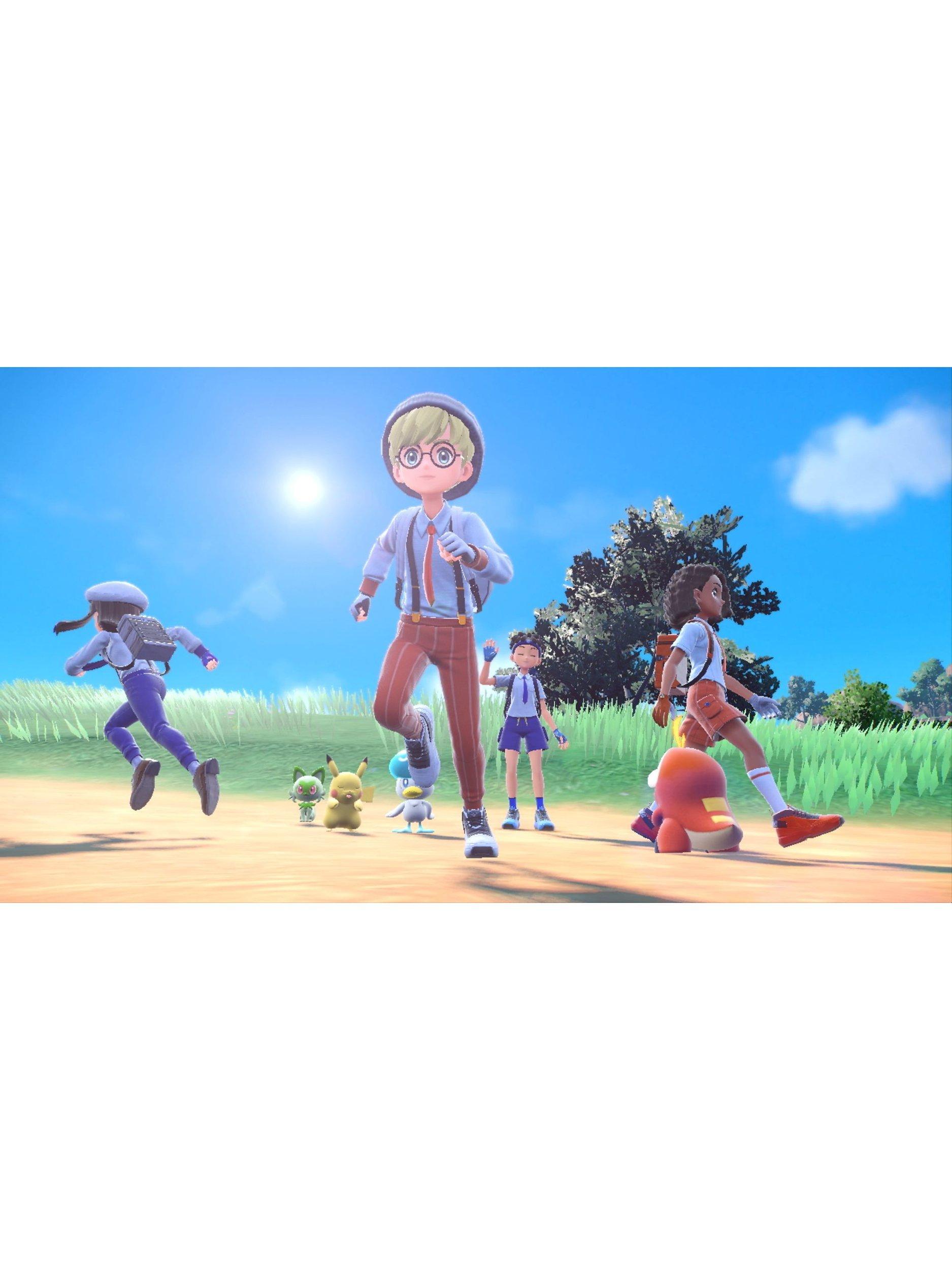 Pokémon Scarlet Nintendo Switch videospill, importert fra Storbritannia
