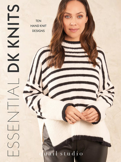 John Lewis Rowan Essential DK Knits Knitting Patterns Booklet- Buy online at McGrocer