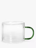 John Lewis Glass Coffee Mug, 280ml