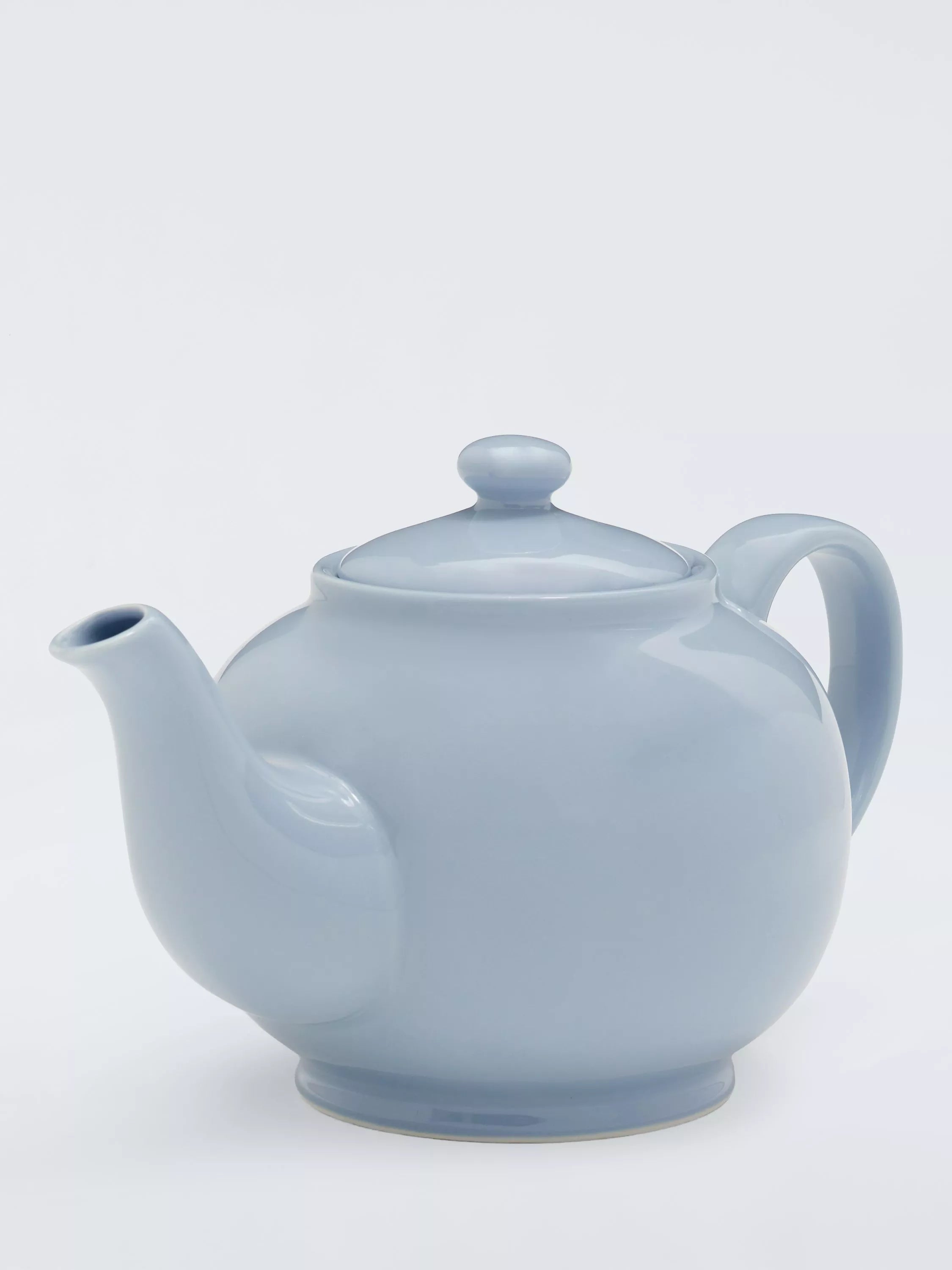 John Lewis fine china teapot Celeste Blue 1.1L (British brand)