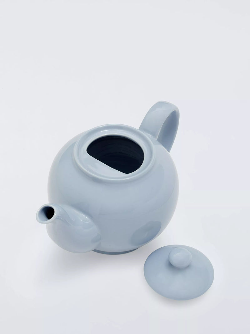 John Lewis fine china teapot Celeste Blue 1.1L (British brand)