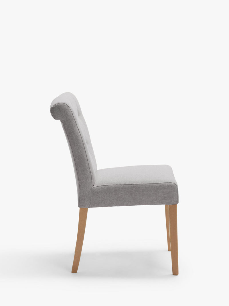John Lewis Margo dining chair set in brushed tweed - British brand