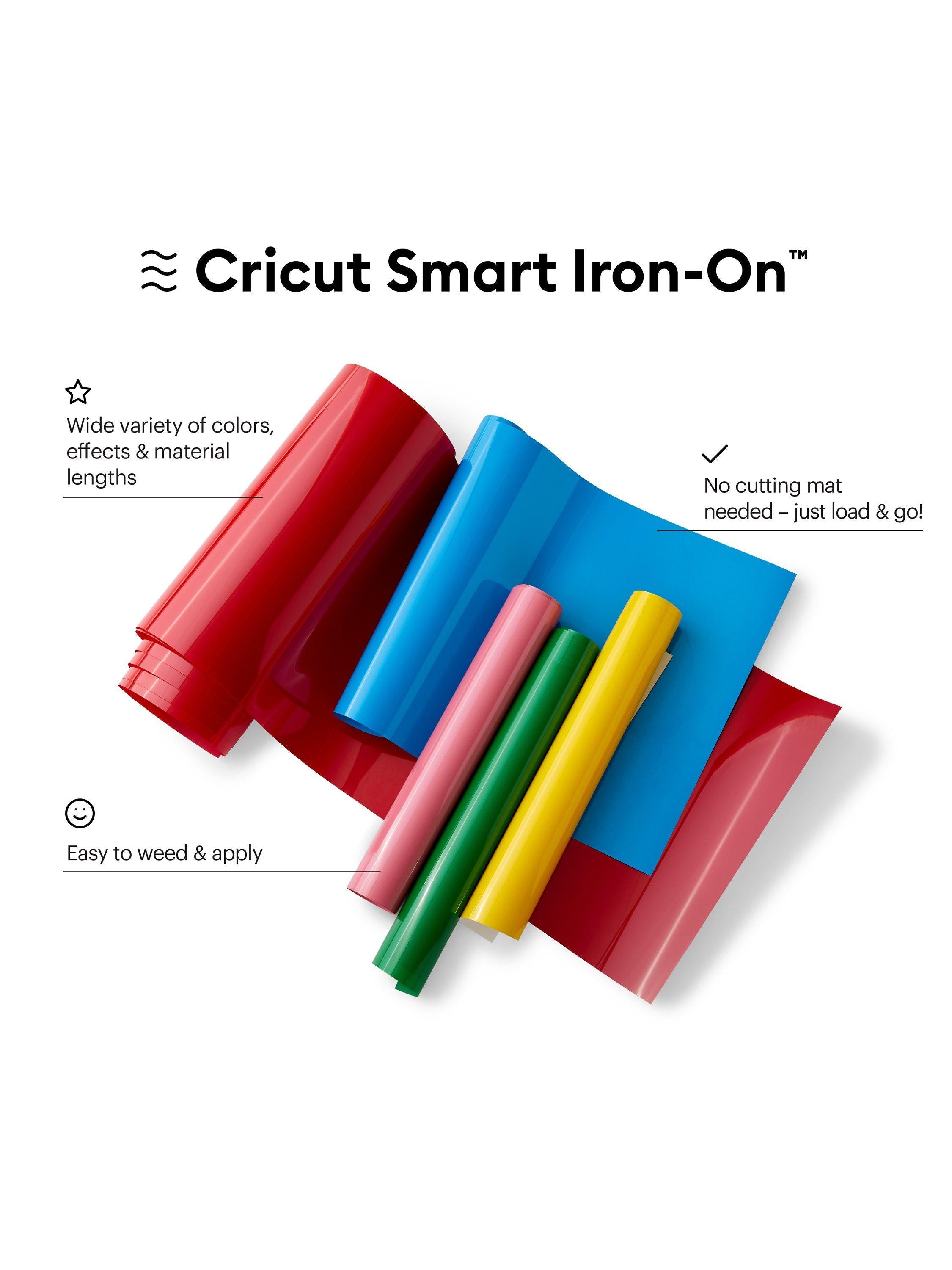 Cricut Smart Iron-On heat transfer vinyl L33 x W90cm, UK version