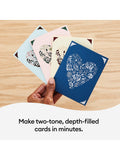 Cricut insert cards pack of 35 12.1 x 12.1cm - British product