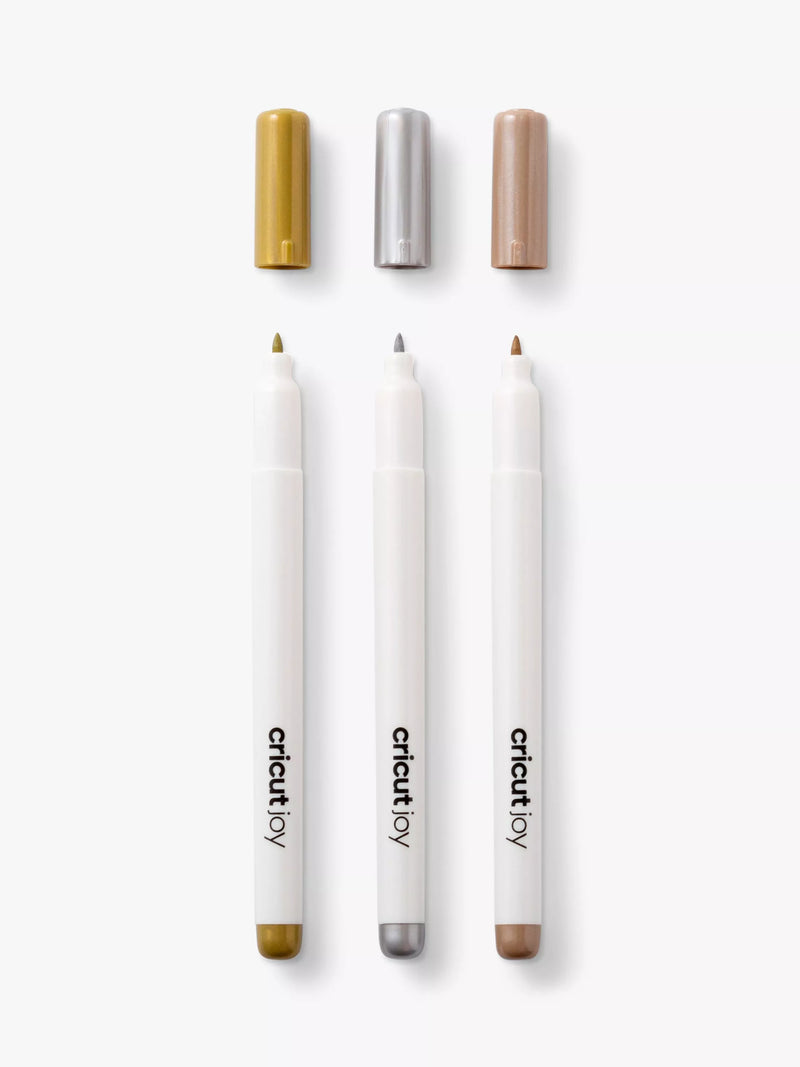 Cricut Joy metallic marker pens 3 pack (British brand)