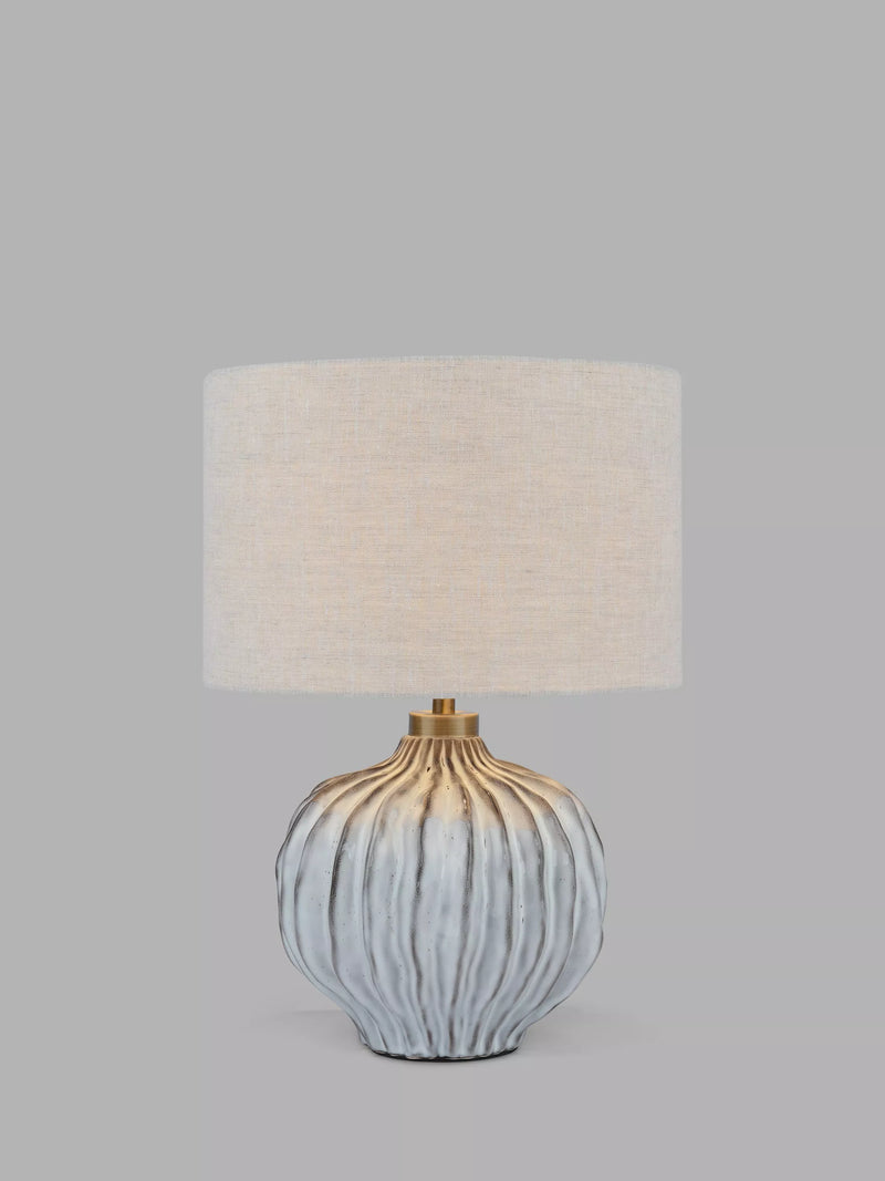John Lewis Urchin Ceramic Table Lamp, Grey