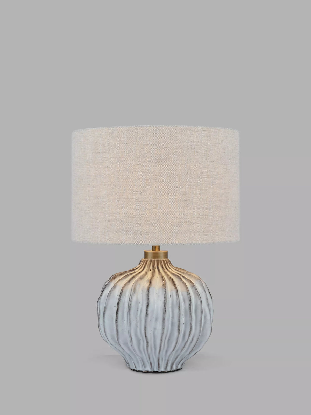John Lewis Urchin Ceramic Table Lamp, Grey