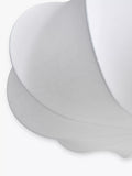 John Lewis Petula oversized pendant ceiling light white 65cm (British brand)
