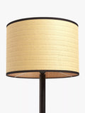 John Lewis Serenity natural woven floor lamp, imported from the UK