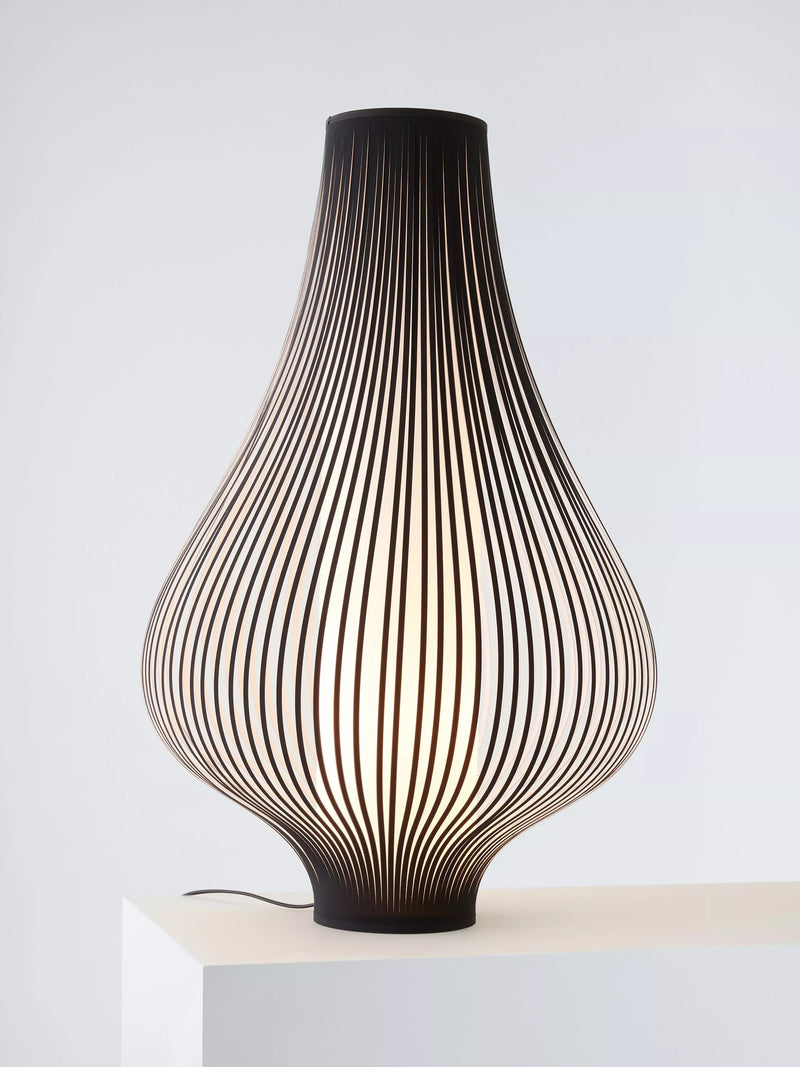 John Lewis & Partners Harmony Ribbon Large Table Lamp, Black