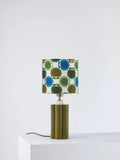 Orla Kiely green scallop table lamp 49cm, imported from the UK
