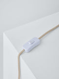 Orla Kiely yellow blossom ceramic table lamp, imported from the UK