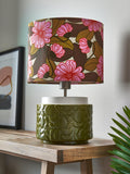 Orla Kiely olive Tile table lamp, UK version