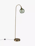 John Lewis Cartmel textured glass floor lamp tall - British product