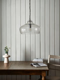 John Lewis Cartmel textured glass pendant ceiling light, imported from the UK