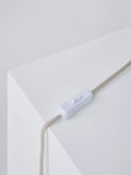 John Lewis Seafoam ceramic table lamp, imported from the UK