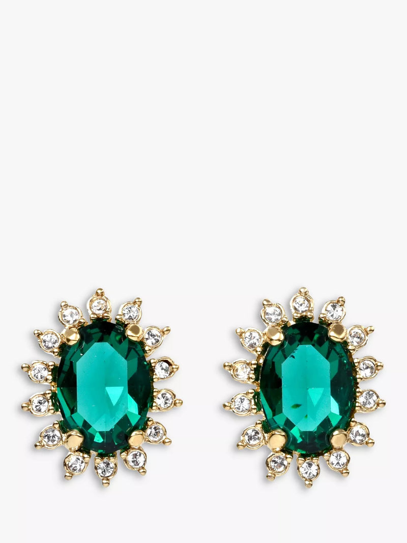 Eclectica Swarovski crystal clip-on earrings, UK version
