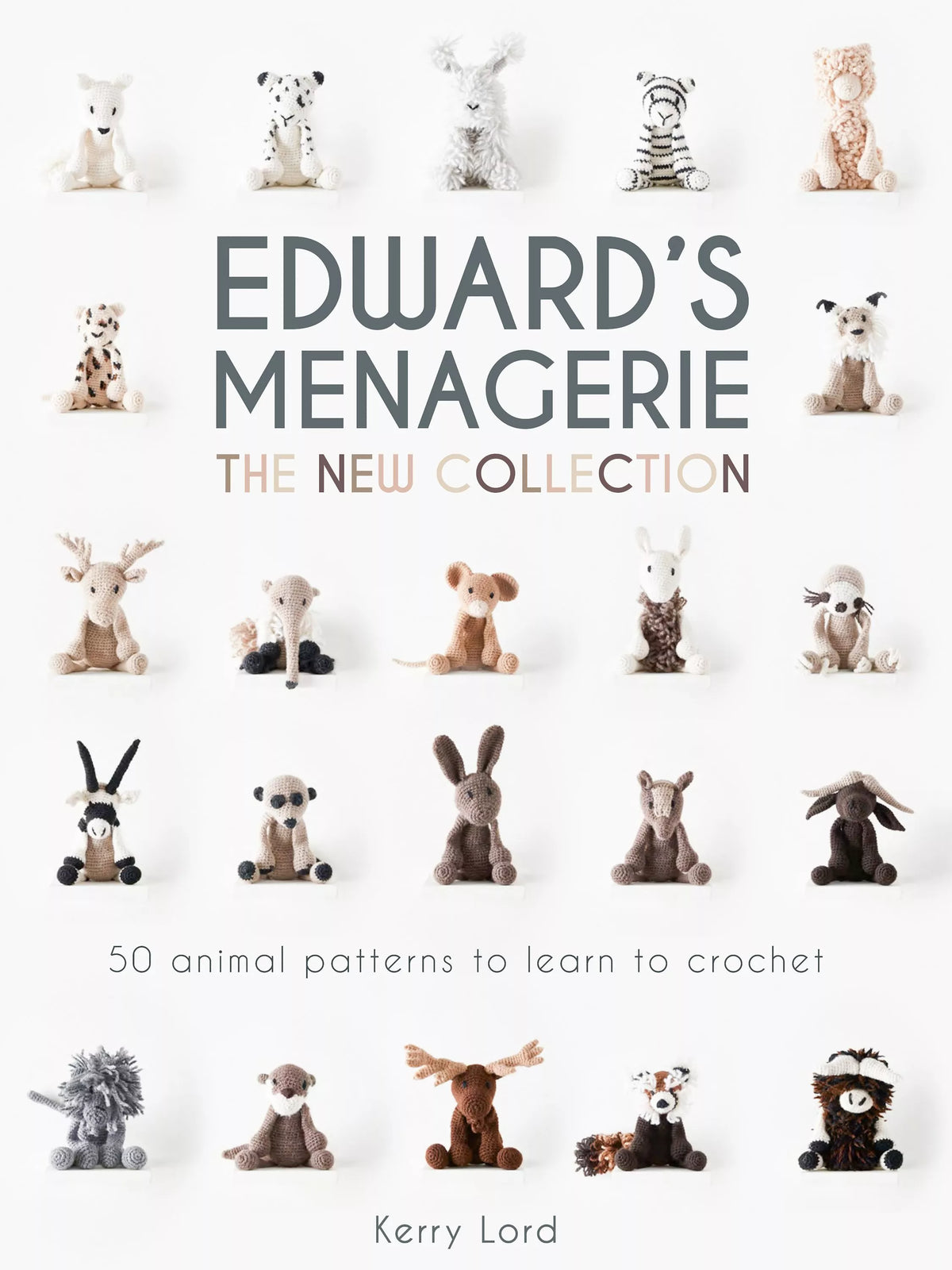 TOFT Edward's Menagerie crochet book hardback, UK version