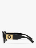 Versace Men's Polarised Pillow Sunglasses, UK version