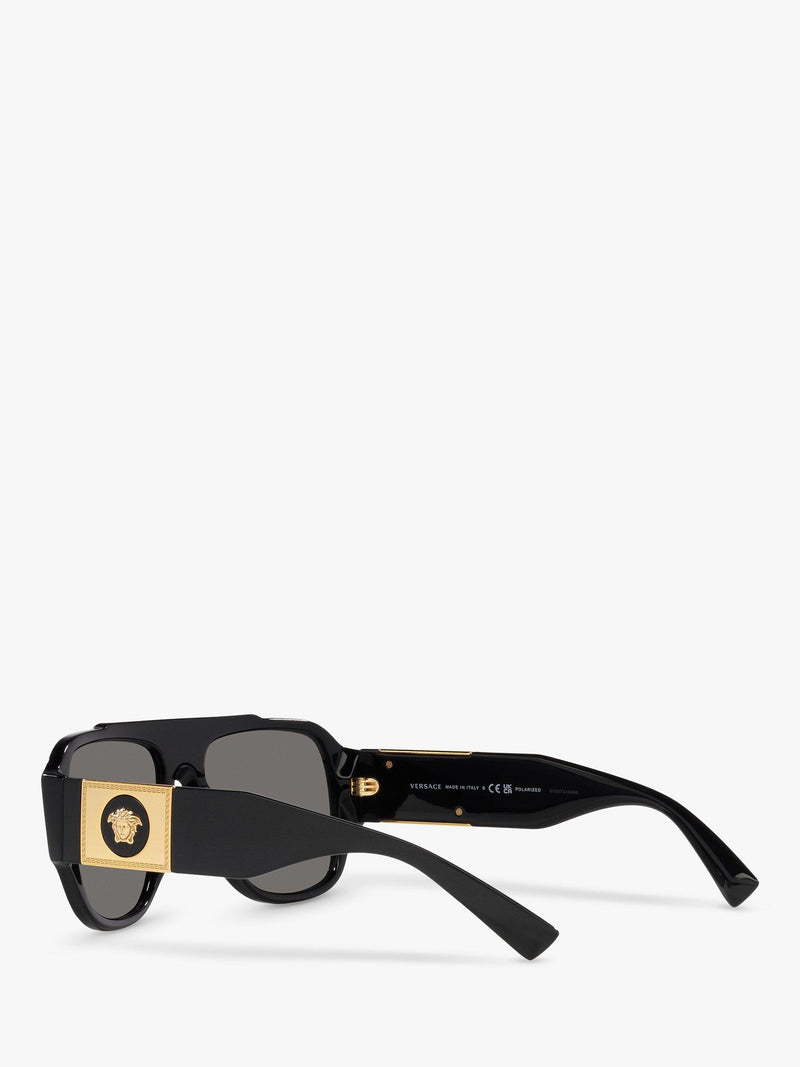 Versace Men's Polarised Pillow Sunglasses, UK version