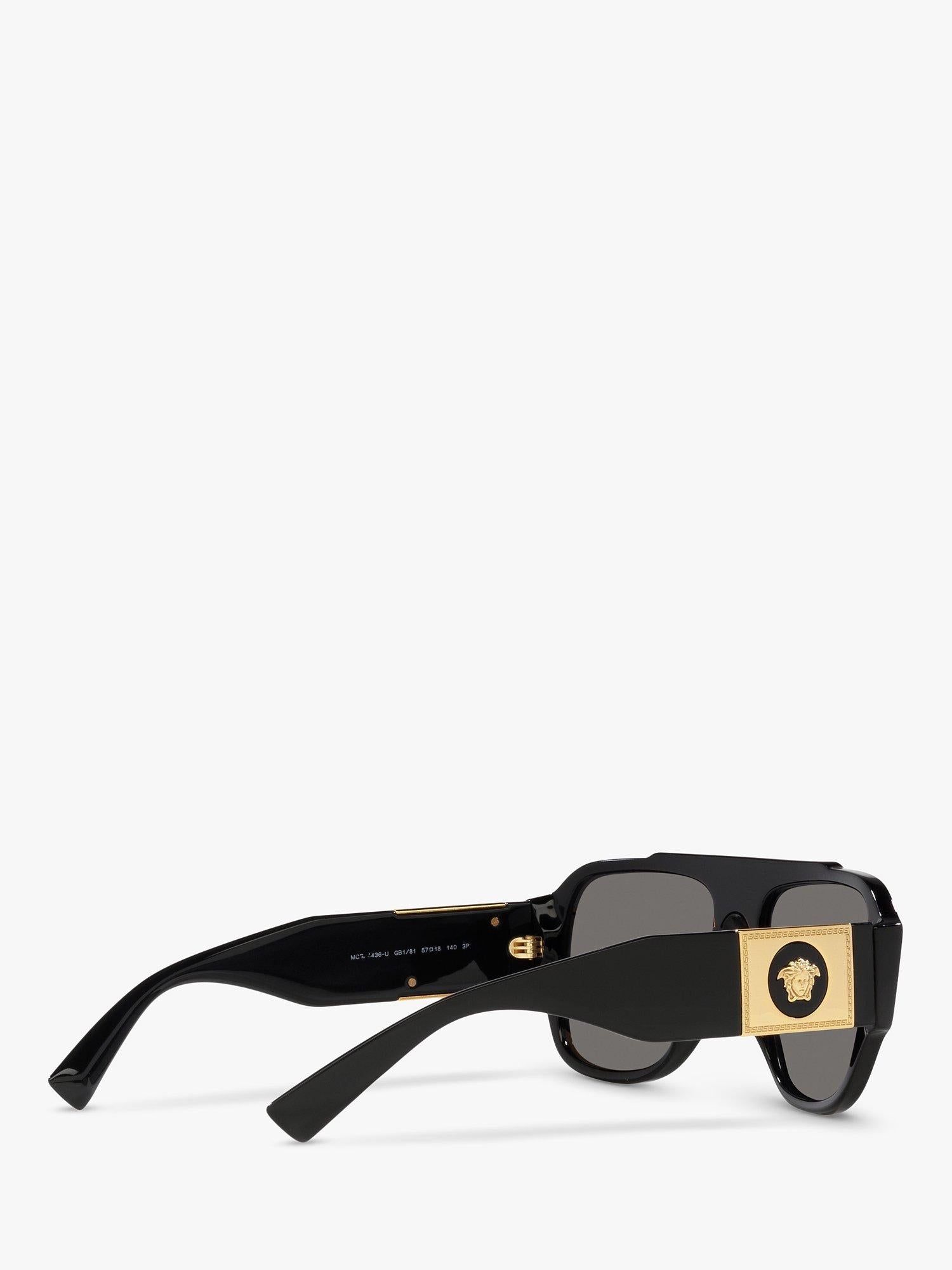 Versace Men's Polarised Pillow Sunglasses, UK version