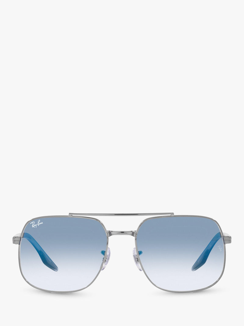 Ray-Ban RB3699 square sunglasses gunmetal, UK version