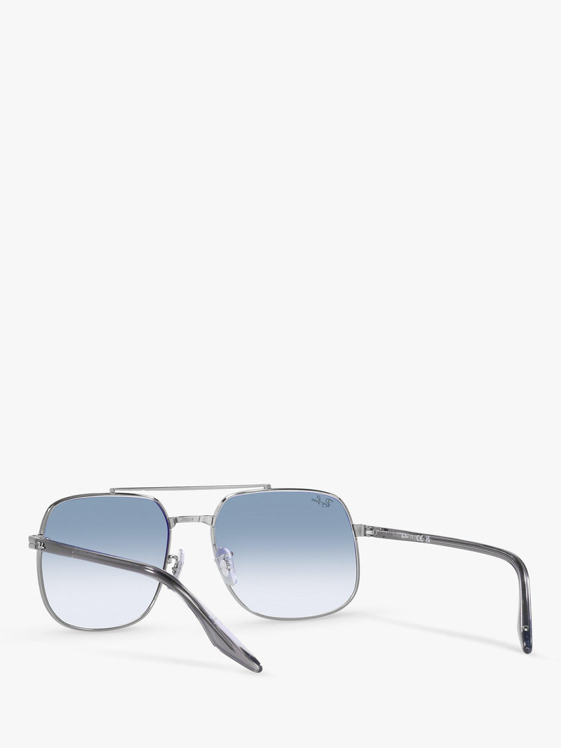Ray-Ban RB3699 square sunglasses gunmetal, UK version