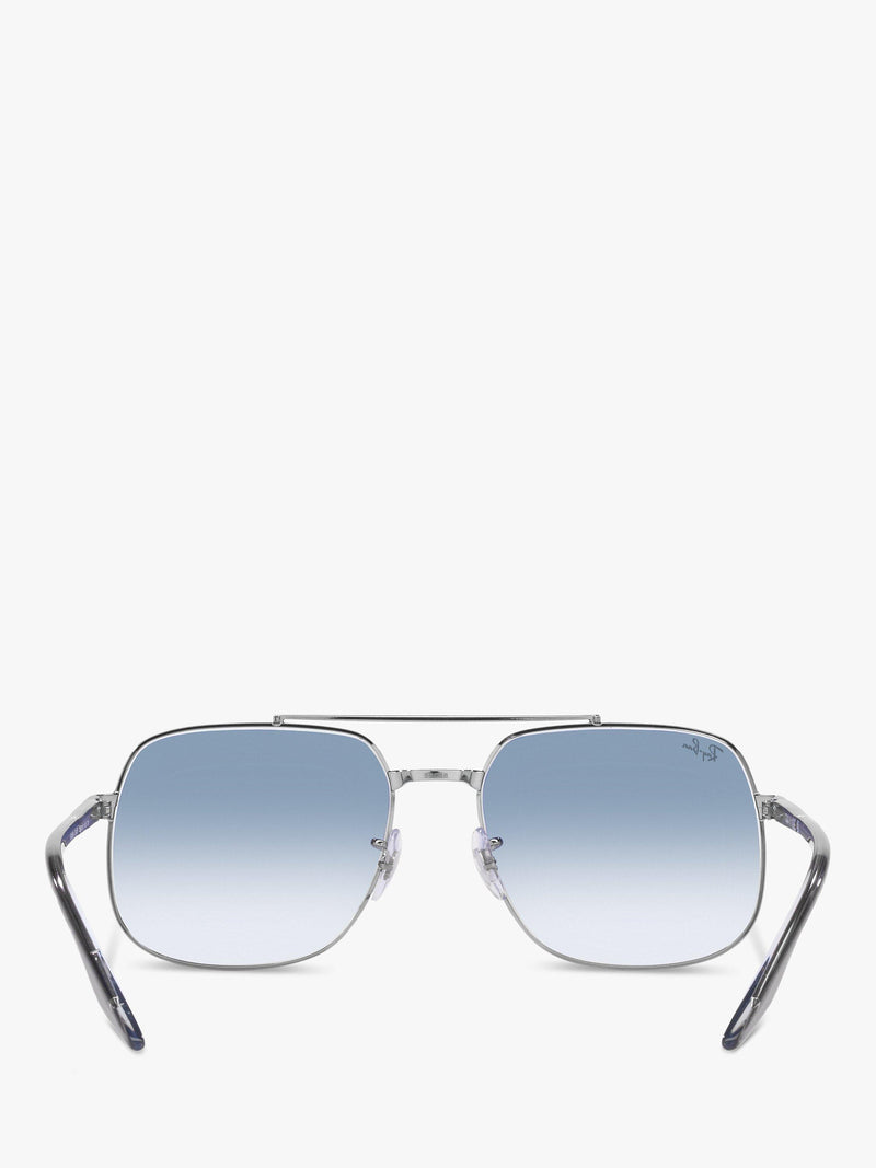 Ray-Ban RB3699 square sunglasses gunmetal, UK version