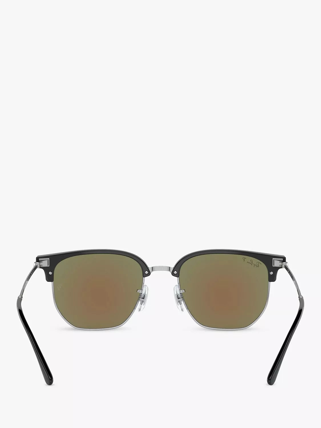 Ray-Ban RB8265 irregular sunglasses black silver, imported from the UK
