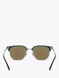 Ray-Ban RB8265 irregular sunglasses black silver, imported from the UK