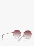 Ray-Ban Junior Jack RJ9565S sunglasses rose gold pink gradient, UK version