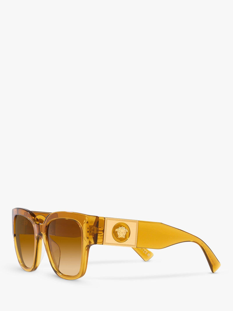 Versace pillow sunglasses honey brown gradient - British product
